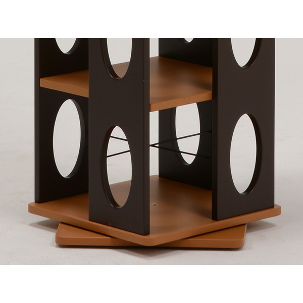 萩原　回転ラック(ブラウン) MUD-7181BR 萩原 MUD-7181BR ブラウン [回転ラック] | 激安の新品・型落ち