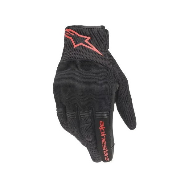 alpinestars COPPER GLOVE 1030 BLACK RED FLUO M Jp[O[u