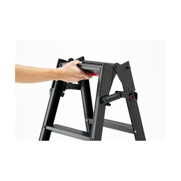 長谷川工業 RYZB-09 ブラックレーベル [脚部伸縮式脚立 3尺] | 激安の