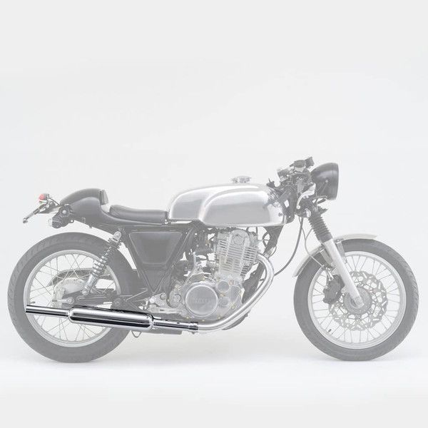 デイトナ D92255 [スリップオンキャブトンタイプマフラー SR400(10