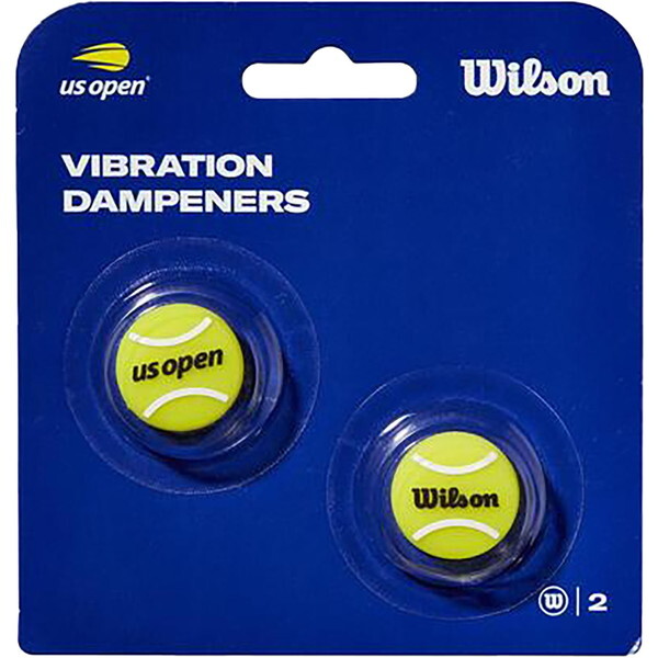 EB\ WR84444010 US OPEN TENNIS BALL DAMPENERS 2PK YE CG[ [ejXp_vi[]