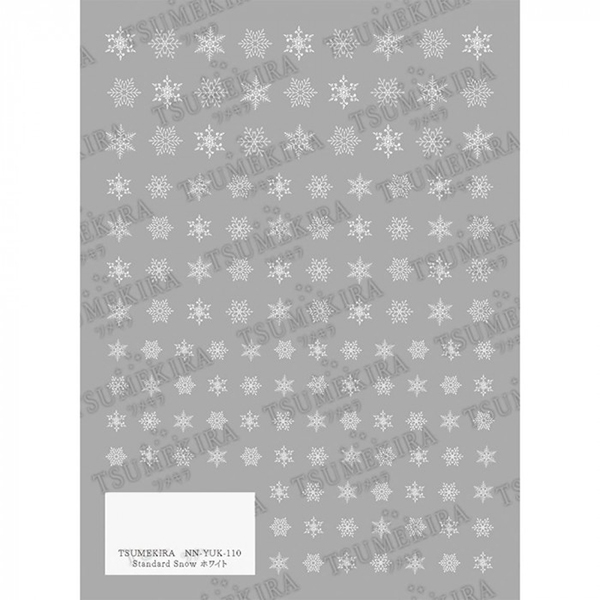 �C���O�J�����g TSUMEKIRA(�c���L��) �l�C���V�[�� Standard Snow �z���C�g NN-YUK-110