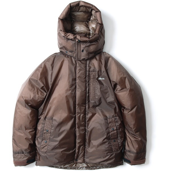 NANGA iK I[ Cg [eBeB[_EWPbg AURORA LIGHT UTILITY DOWN JACKET (MEN) BRW M ND2341-1A008 N1UDBWF5