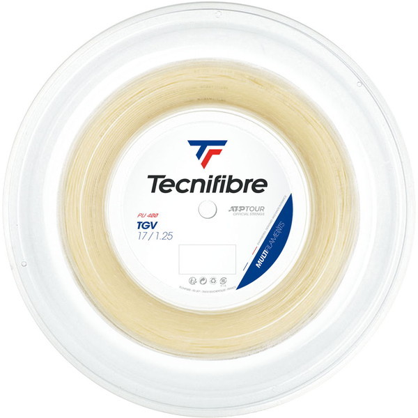 Tecnifibre (テクニファイバー) 硬式テニス用 ガット BOB TGV 200mロール ナチュラル 1.30mm TFSR200 NA