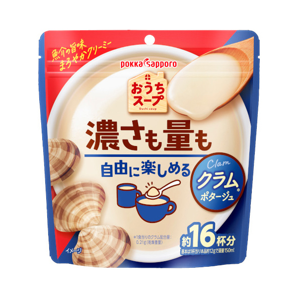 ポッカサッポロフード&ビバレッジ ポッカサッポロ おうちスープ クラム 袋 192g×12