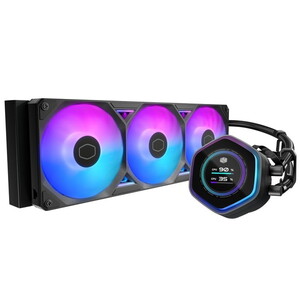 CoolerMaster MLX-D36M-A25SZ-L1 ブラック MasterLiquid 360 Atmos II LCD ARGB [CPUクーラー]
