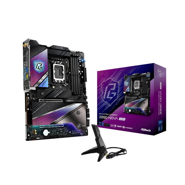 【新品・未使用】CoreUltra7 265K＋Z890 NovaWiFiセット Intel Core Ultra 7 265K CPU + ASRock Z890 Nova WiFi マザーボード +
