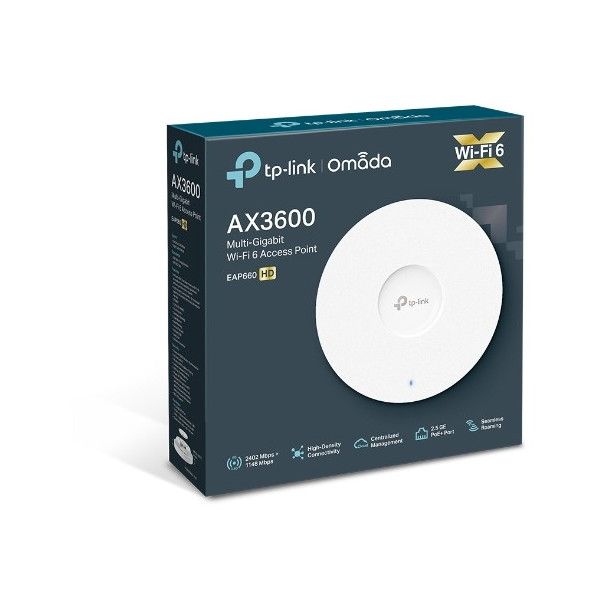 TP-LINK EAP660 HD [無線LANアクセスポイント AX3600 マルチギガビット