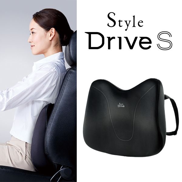 MTG BS-DS2205F-N ブラック Style Drive S [姿勢サポートシート 