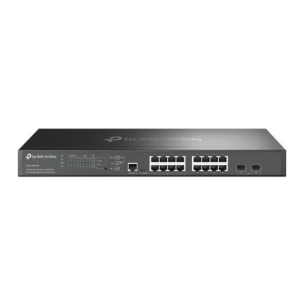 TP-LINK SG3218XP-M2 Omada 2.5G 16ポート&10GE SFP+ 2ポート L2+