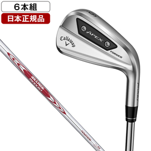 【日本正規品】 キャロウェイ APEX AI200 アイアンセット6本組(#5-9、PW) 2024年モデル N.S PRO MODUS3 Tour 105(S) スチールシャフト
