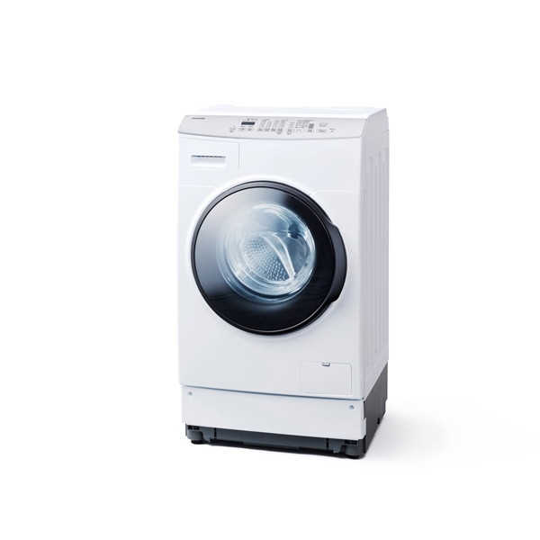 アイリスオーヤマ FLK842-W ホワイト [ドラム式洗濯乾燥機(洗濯8kg
