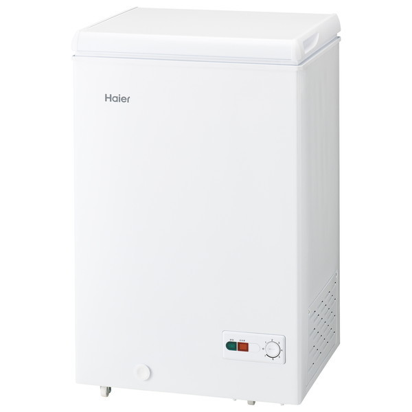 Haier ハイアール 上開き冷凍庫 JF-NC100A 100L　M2643 ハイアール JF-NC100A-W ホワイト [冷凍庫 (100L・上開き)] | 激安の