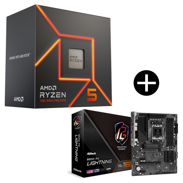 AMD Ryzen5 7600 With Wraith Stealth Cooler 100-100001015BOX [CPU