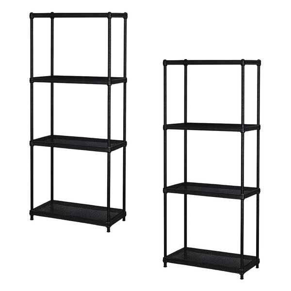 エイ・アイ・エス エキスパンドラック4段×2個セット EPR-6015BK×2pcs ブラック