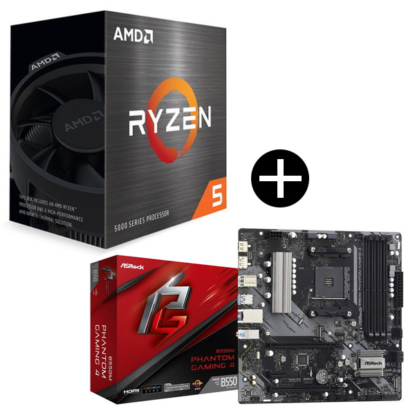 【国内正規品】 AMD Ryzen 5 5500 Wraith Spire Cooler CPU + ASRock B550M Phantom  Gaming 4 MicroATXマザーボード セット | 激安の新品・型落ち・アウトレット 家電 通販 XPRICE - エクスプライス (旧 ...