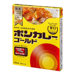 大塚食品 ボンカレーゴールド 甘口 180g ×10
