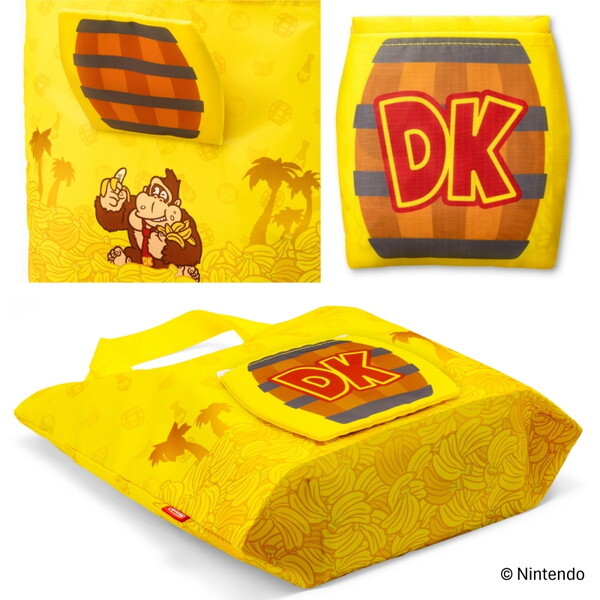 任天堂販売 ドンキーコング ラッピング×エコバッグ S(DKバレル) | 激安