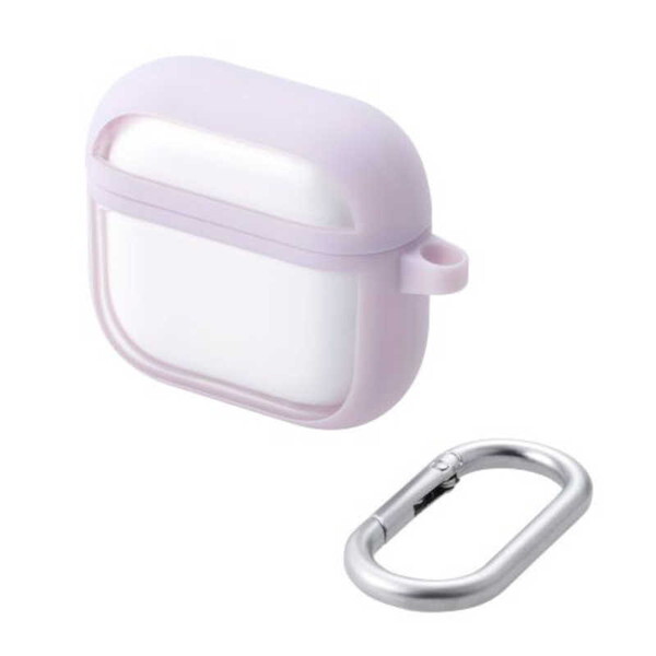  ELECOM AVA-AP06TSLFCPU x_[ [AirPods 4 P[X ϏՌ Jo[]