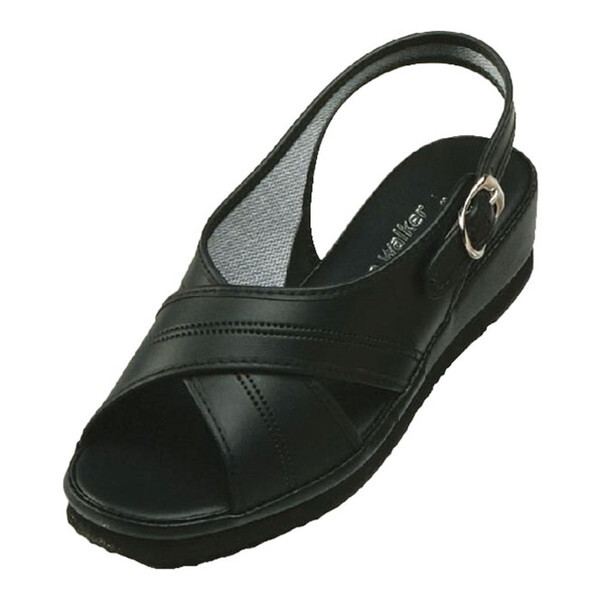 pure walker ピュアウォーカー ナースサンダル ブラック S PW7602 9