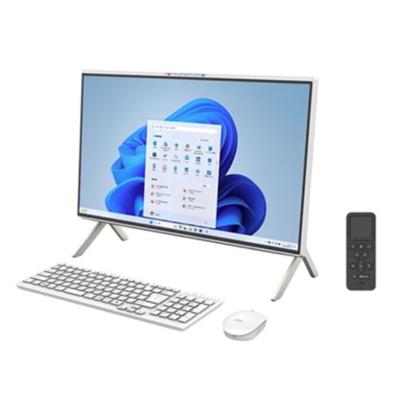 �x�m�� FMVF55K1WA �z���C�g [�f�X�N�g�b�v�p�\�R�� 23.8�^ / Win11 Home & Business / DVD�X�[�p�[�}���` / Office����]