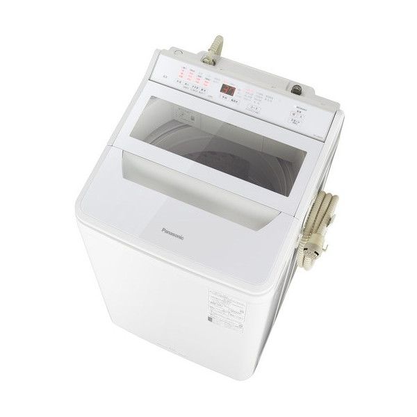 PANASONIC NA-FA80H9-W ホワイト [簡易乾燥機能付洗濯機 (8.0kg 