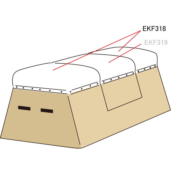 EVERNEW とび箱ED用リペアセット EKF318 | 激安の新品・型落ち