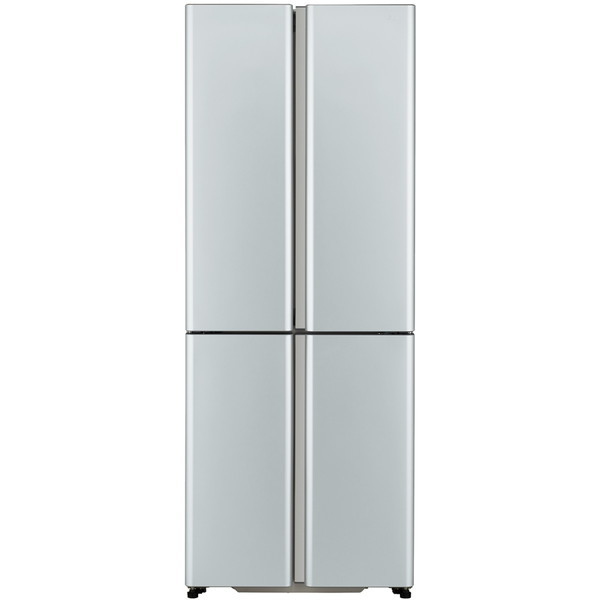 AQUA AQR-TZ42N-S サテンシルバー [冷蔵庫(420L・フレンチドア
