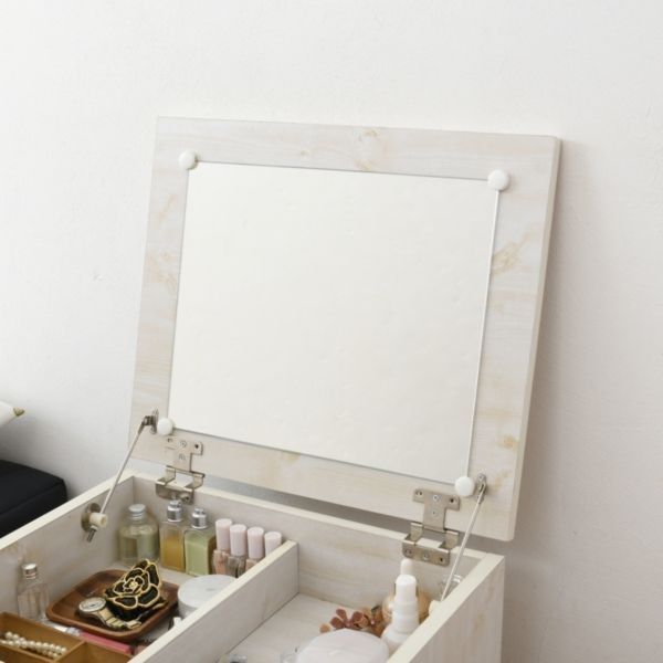 LILY(リリィ) 伸縮ドレッサー ホワイト MJ-002WH | 激安の新品・型落ち