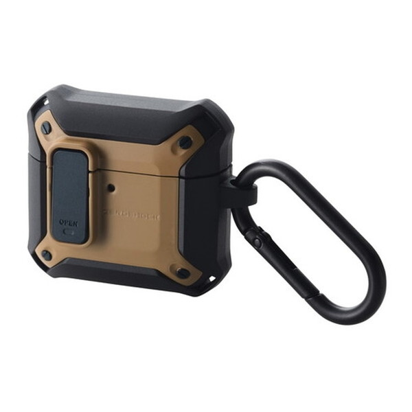 ELECOM AVA-AP06ZEROLBR R[e [AirPods 4 P[X ϏՌ yCX/MagSafe[dΉz Ռz t^JbN@\ ZEROSHOCK Lock]