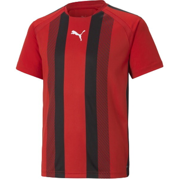 PUMA �v�[�} �T�b�J�[�V���c TEAMLIGA �X�g���C�v �Q�[���V���c JR  150cm 705147 01