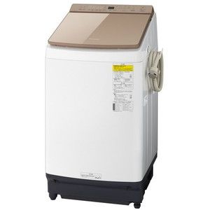 取付無料！パナソニック高性能マットブラウンおしゃれインテリア冷蔵庫！洗濯機 PANASONIC NA-FW90K9 ライトブラウン FWシリーズ [洗濯乾燥機 (洗濯9kg