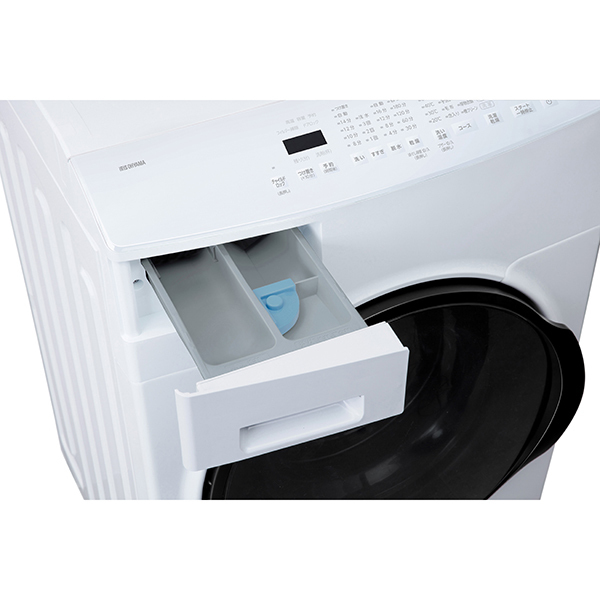 アイリスオーヤマ CDK852-W ホワイト [ドラム式洗濯乾燥機 (洗濯8.0kg