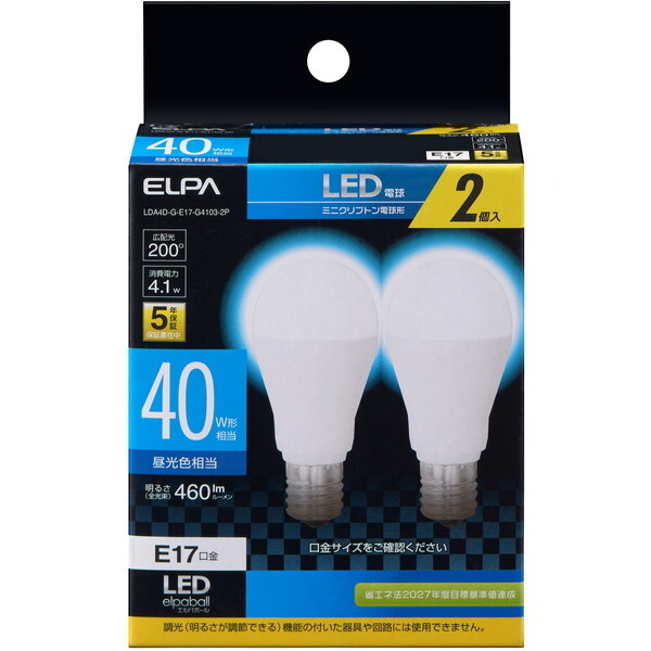 �����d�� LDA4D-G-E17-G4103-2P [LED�d�� �~�j�N���v�g���`]