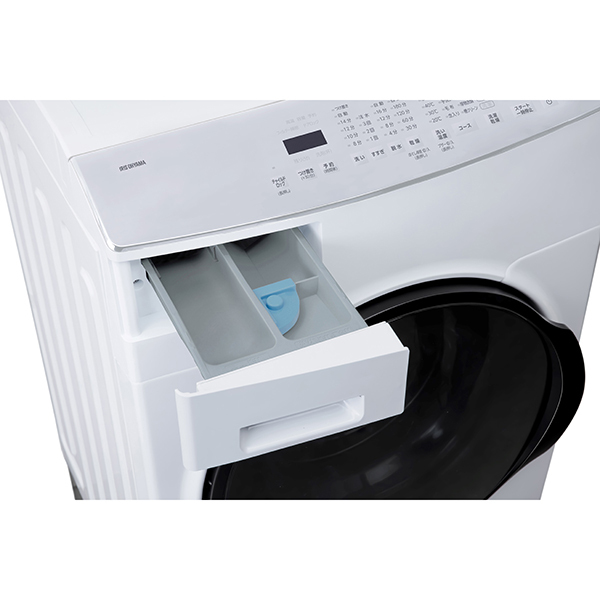 アイリスオーヤマ FLK852-W ホワイト [ドラム式洗濯乾燥機 (洗濯8.0kg