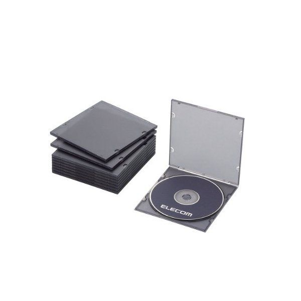 ELECOM CCD-JPCS10CBK クリアブラック [Blu-ray/DVD/CDケース 10枚セット(スリム/PP/1枚収納)] |  激安の新品・型落ち・アウトレット 家電 通販 XPRICE - エクスプライス (旧 PREMOA - プレモア)