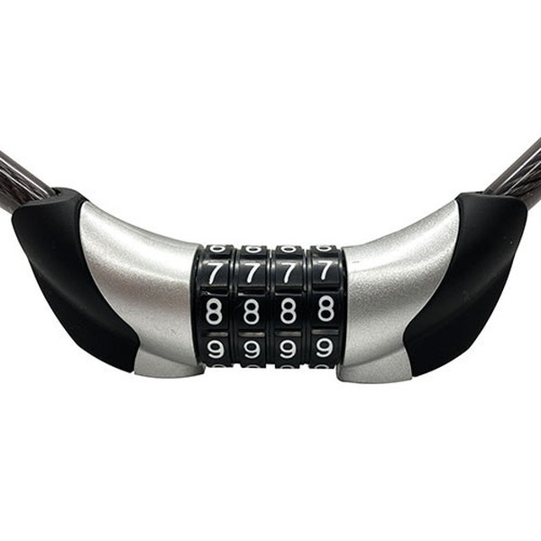 その他 AAAA サギサカ 43991 4桁ダイヤルワイヤーロック90 SL ブラック