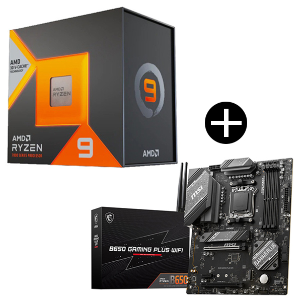 AMD Ryzen9 7950X3D W/O Cooler (16C/32T、4.2Ghz、120W) CPU + MSI B650 GAMING  PLUS WIFI マザーボード セット | 激安の新品・型落ち・アウトレット 家電 通販 XPRICE - エクスプライス (旧 PREMOA -  プレモア)