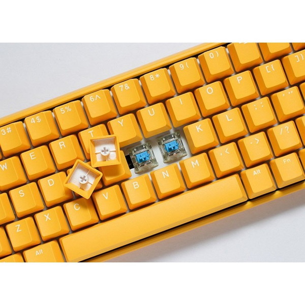 Ducky dk-one3-yellowducky-rgb-mini-silver イエロー One 3 Yellow
