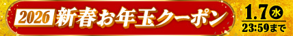 新春お年玉クーポン