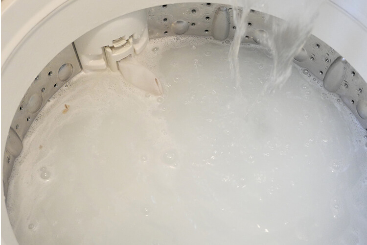 洗濯機の槽洗浄にかけるべき時間