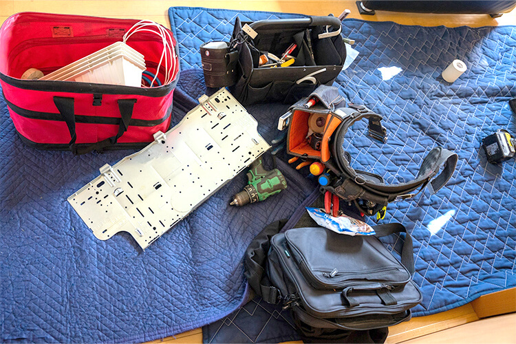 中古エアコンの取り付けに必要な道具と手順