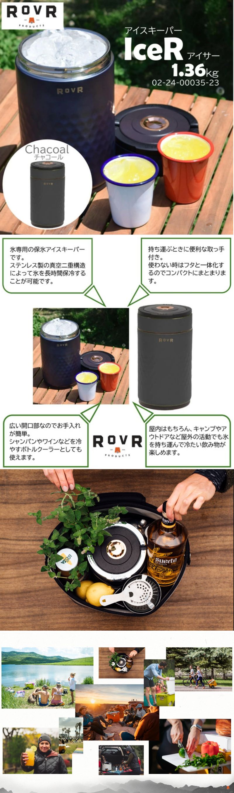 ROVR IceR Charcoal 02-24-00035-23 詳細画像1