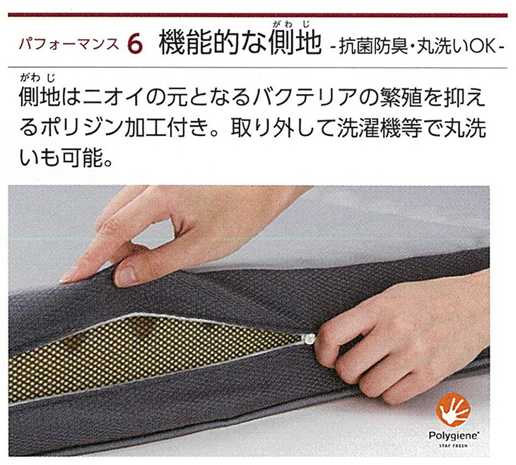 昭和西川 ムアツふとん シングル 2フォーム90 MU6090-BR 80-1 | 激安の