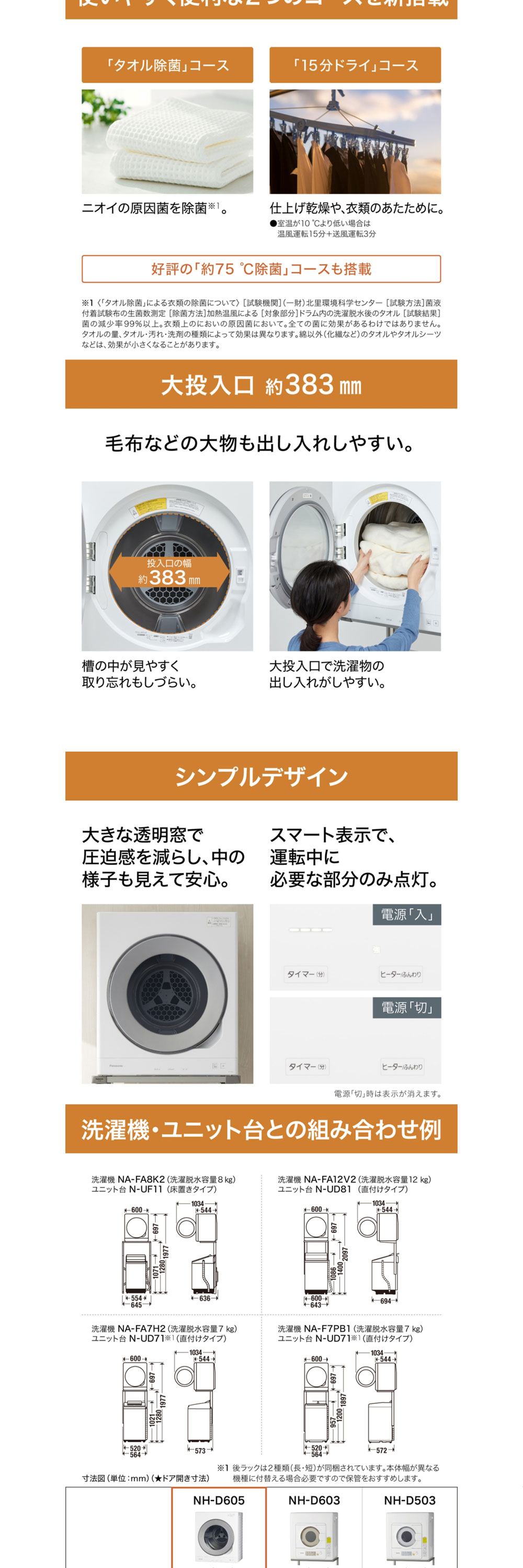 NH-D605-W 詳細画像2