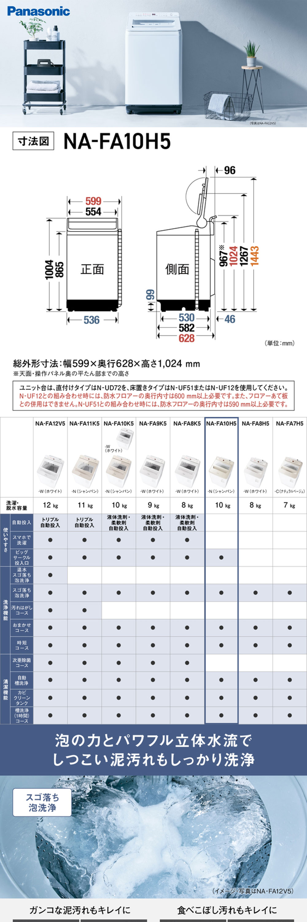 NA-FA10H5-N 詳細画像1