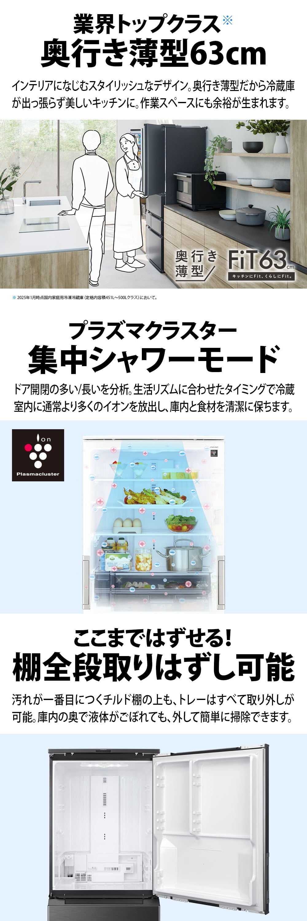 SJ-MW46P-W 詳細画像1