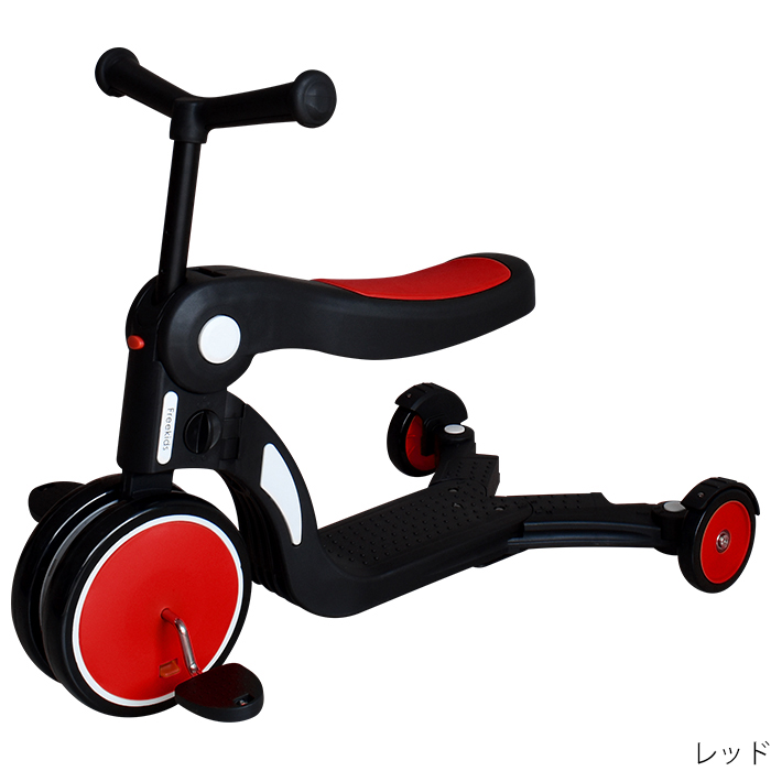 JTC Freeキッズスケーター レッド 詳細画像10