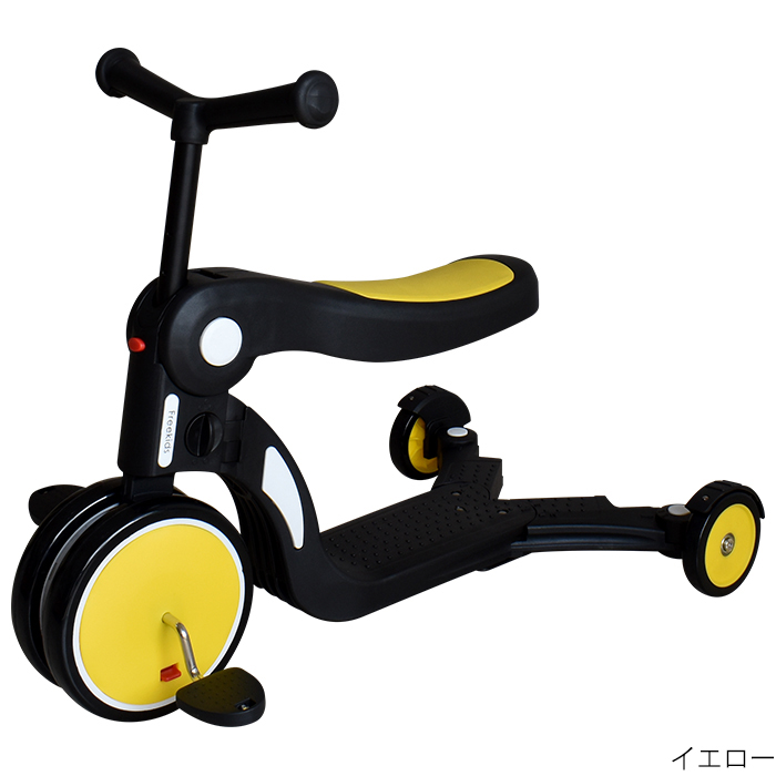 JTC Freeキッズスケーター イエロー 詳細画像13