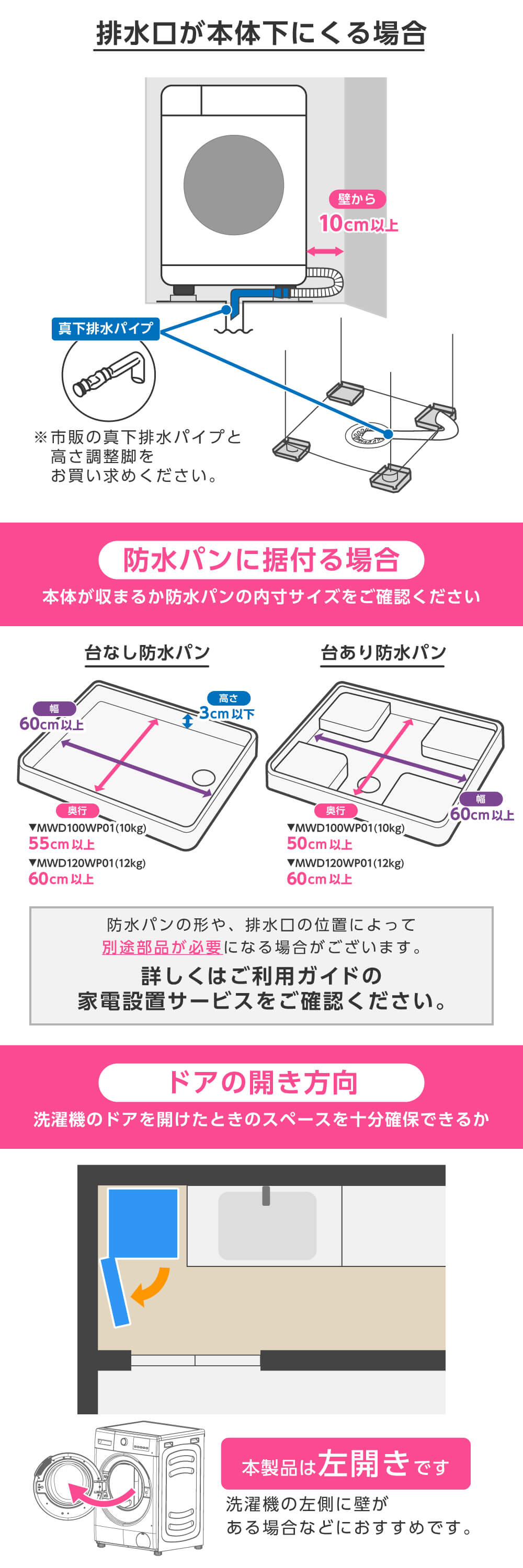 MWD100WP01WH 詳細画像9